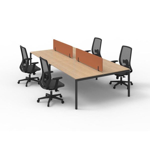 Atlantis Workstation 4'lü - Çoklu Çalışma Masaları - Piramit Ofis