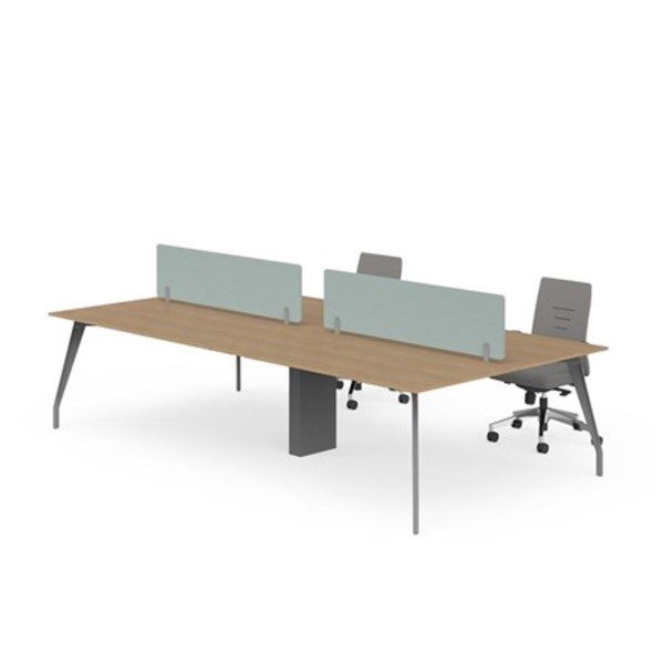 Ju Workstation 4'lü - Çoklu Çalışma Masaları - Piramit Ofis
