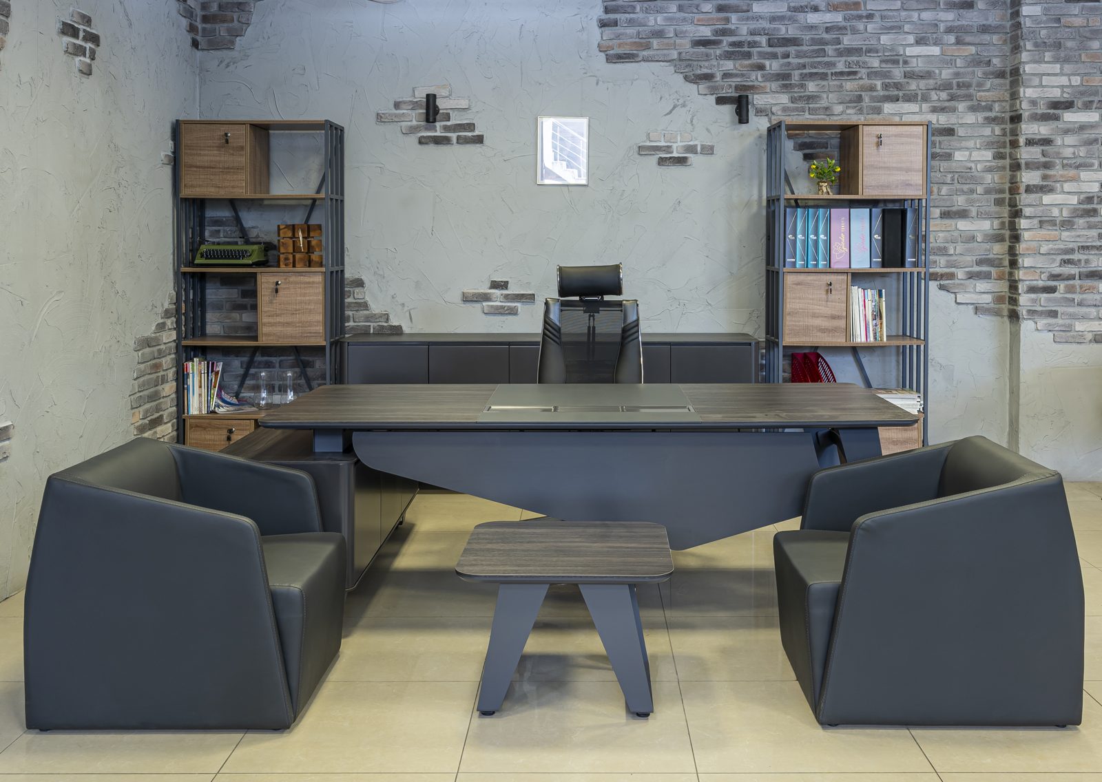 Showroomda sergilenen makam odası takımı